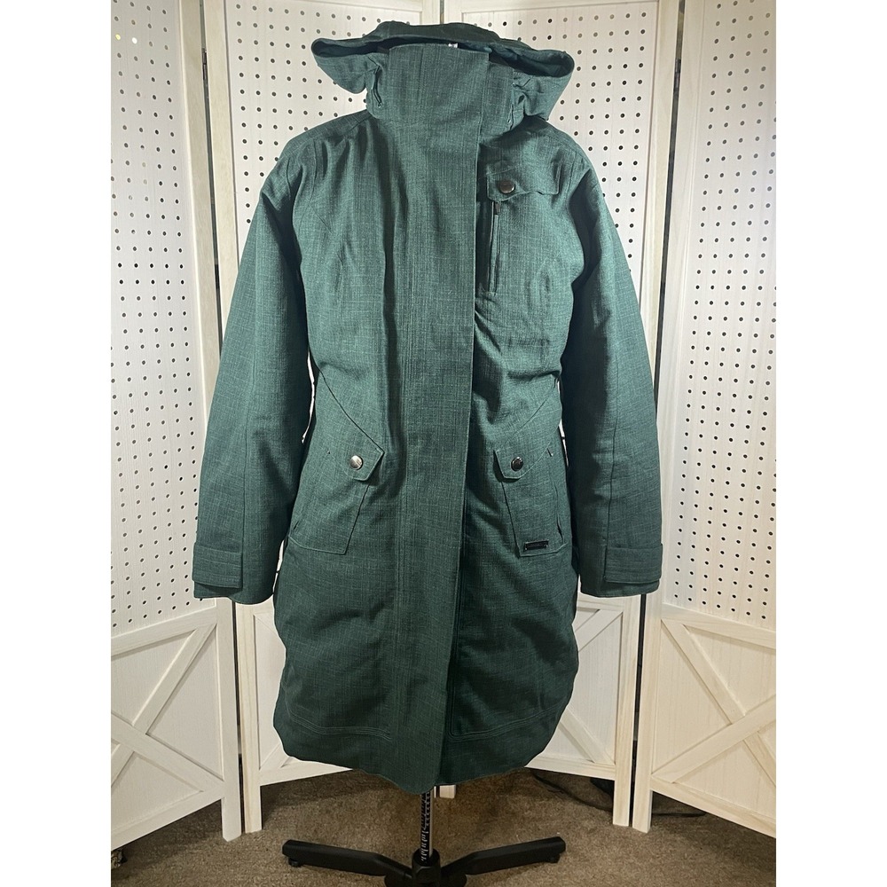 Merrell Opti- Shell Jacket Hooded Water Resistant Women's Medium Coat Parka